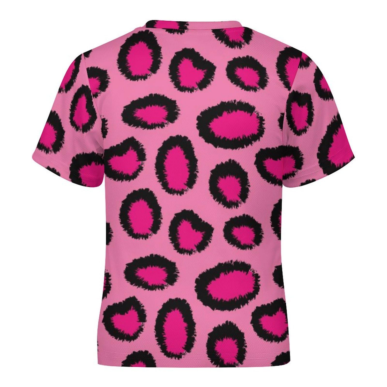 美品　D&G ピンク レオパード柄 Tシャツ　可愛い 美品 D&G ピンク レオパード柄 Tシャツ 可愛い - メルカリ