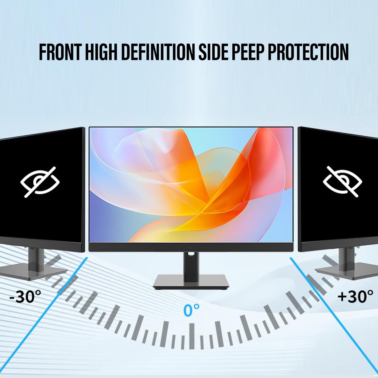 Cocoarm Protector de Pantalla de Computadora Pet Magnético Protector de Bloqueo de Luz Azul 24 Pulgadas 16 10 Filtro de Privacidad Antideslumbrante Extraíble para Oficina Biblioteca Aeropuerto (2)