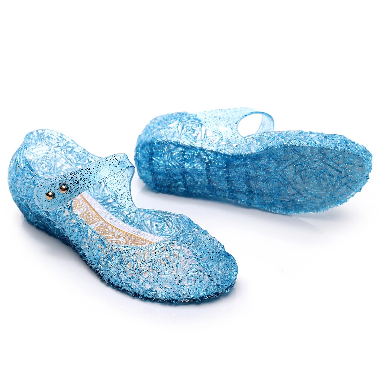 ZJstyle - Zapatos de princesa para niñas, para fiesta de baile, cosplay