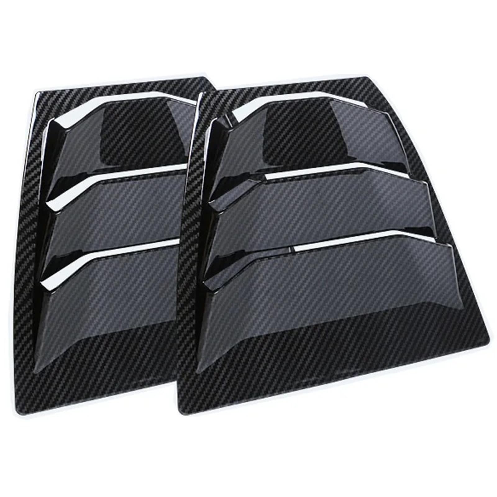 Persiennes de vitre arrière Mazda 3 cache-perceuse custode noir mat 14-18 - 5