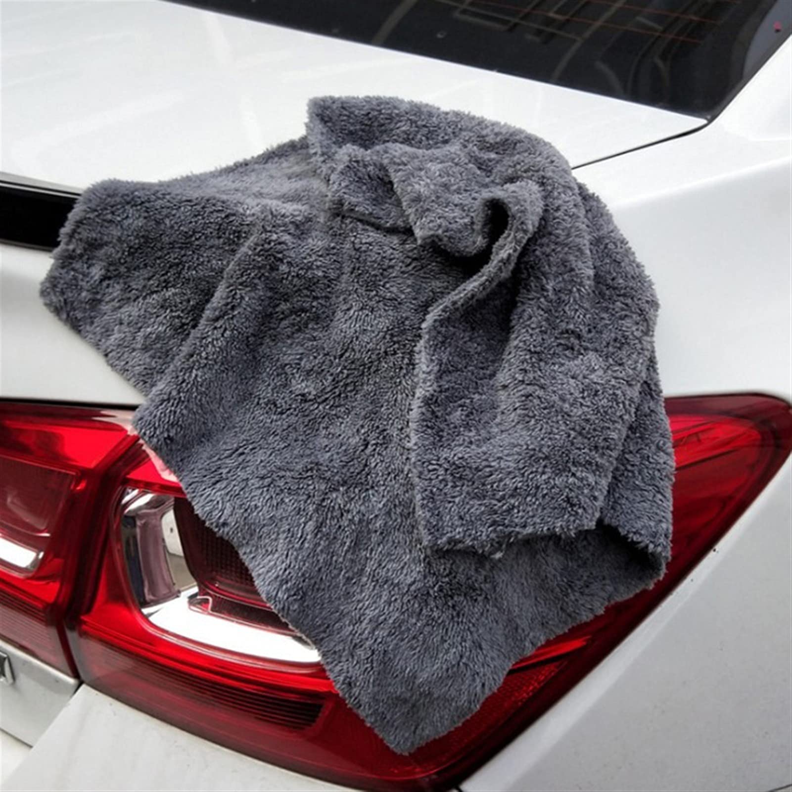 suchy ręcznik Extra Soft Myjnia samochodowa Ręcznik z mikrofibry Ściereczka do czyszczenia samochodu Suszenie Ściereczka do pielęgnacji samochodu Detailing Car WashTowel (kolor: niebieski, materiał: