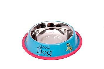 PETHUB Sky Blue Standard Dog Food Bowl -920ml- Medium