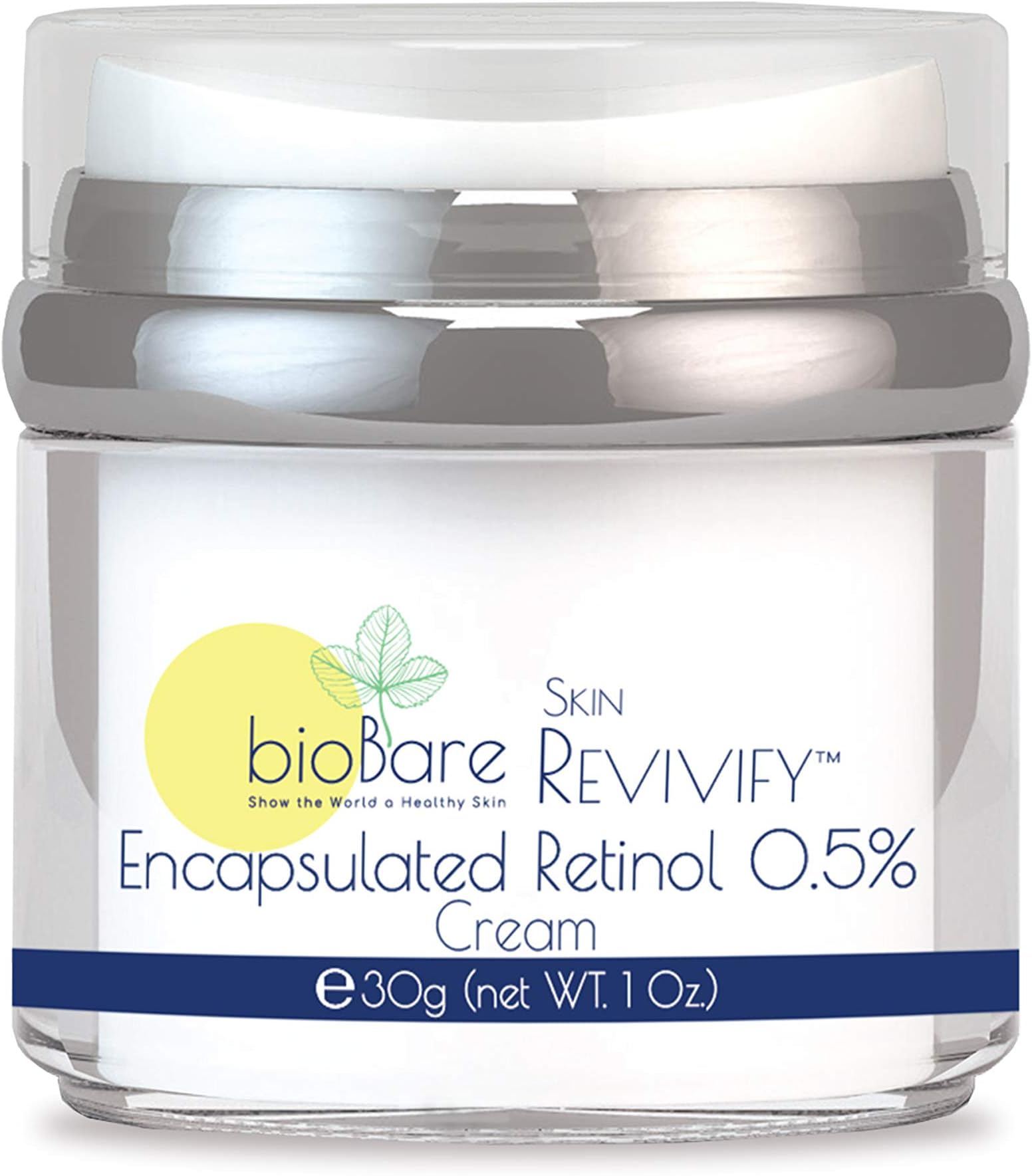 Skin REVIVIFY Encapsulated Retinol Cream 0.5% Reduces Appearance Of Fine Lines & Wrinkles Natural Anti-Ageing Cream, Enhances Cellular Health 30ml