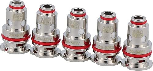 Pack de 5 résistances GTX-2 Vaporesso 0,6 ohm