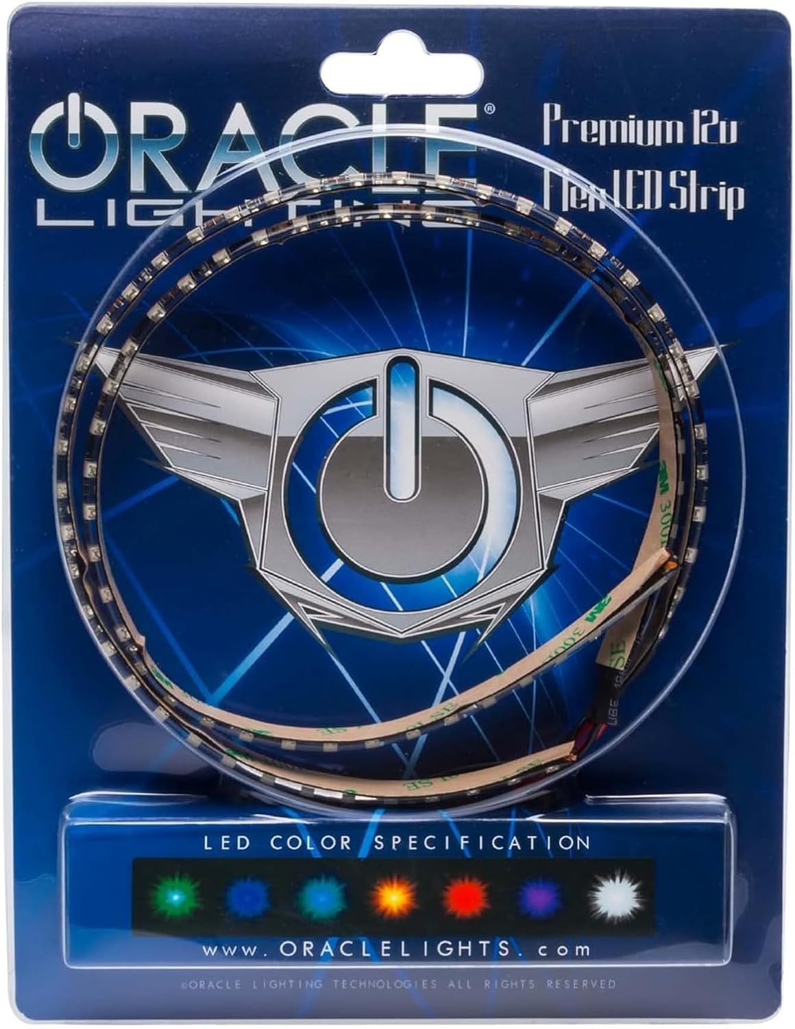 ORACLE Lighting 3805-003 Universal Red Ambient LED Lighting Footwell Kit - Waterproof - Easy Installation - Ultra Flexible - Indoor or Outdoor Application