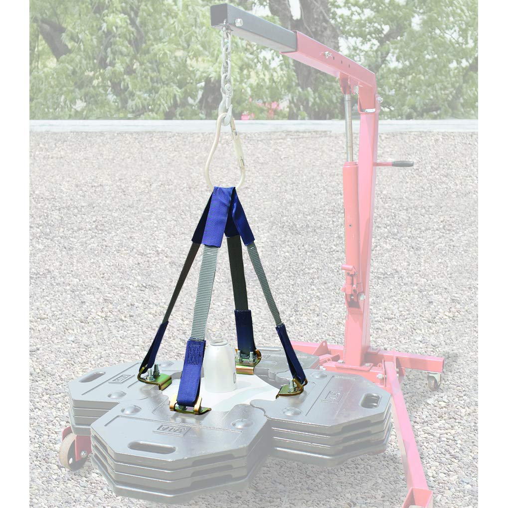 3M DBI-Sala Web Sling Lifting Kit For Roof Top Counterweight Anchor 2104190, Silver, 1 Ea, Fall Protection