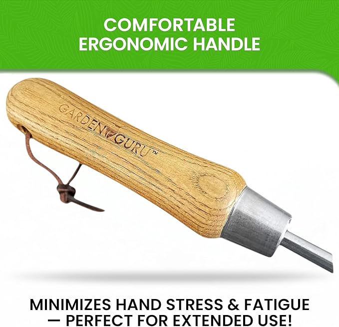Rastrillo de mano ecológico Garden Guru 100% acero reciclado miniatura 4