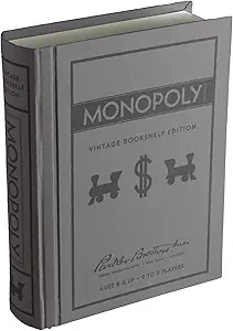 WS Game Company Monopoly Vintage Bookshelf Edition