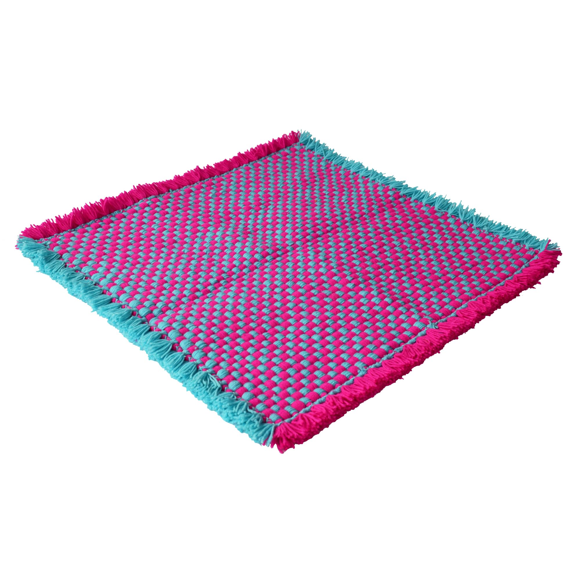 Woolen Puja Mat - Handmade Prayer Mat -10