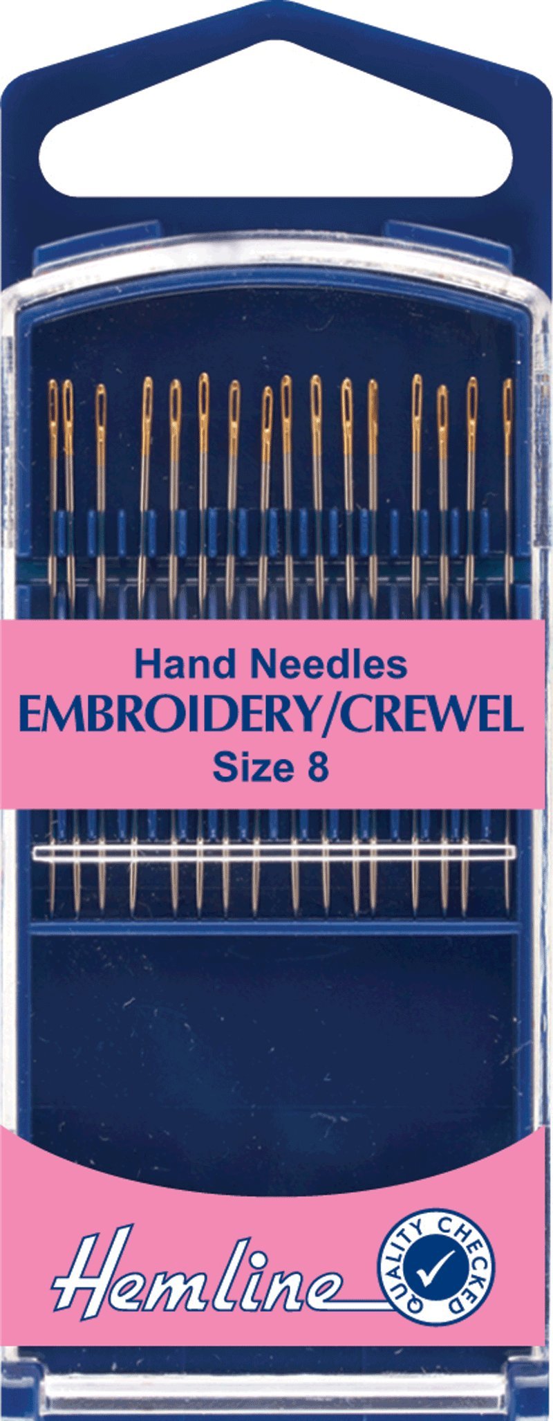 Hemline Gold Embroidery Sewing Needles