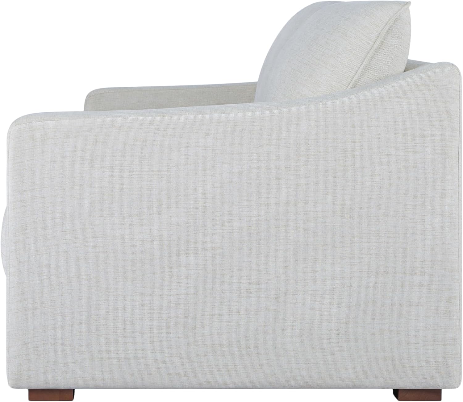 Livabliss Sutterlin Modern Sofa, 32" H x 91" W x 34" D, Cream