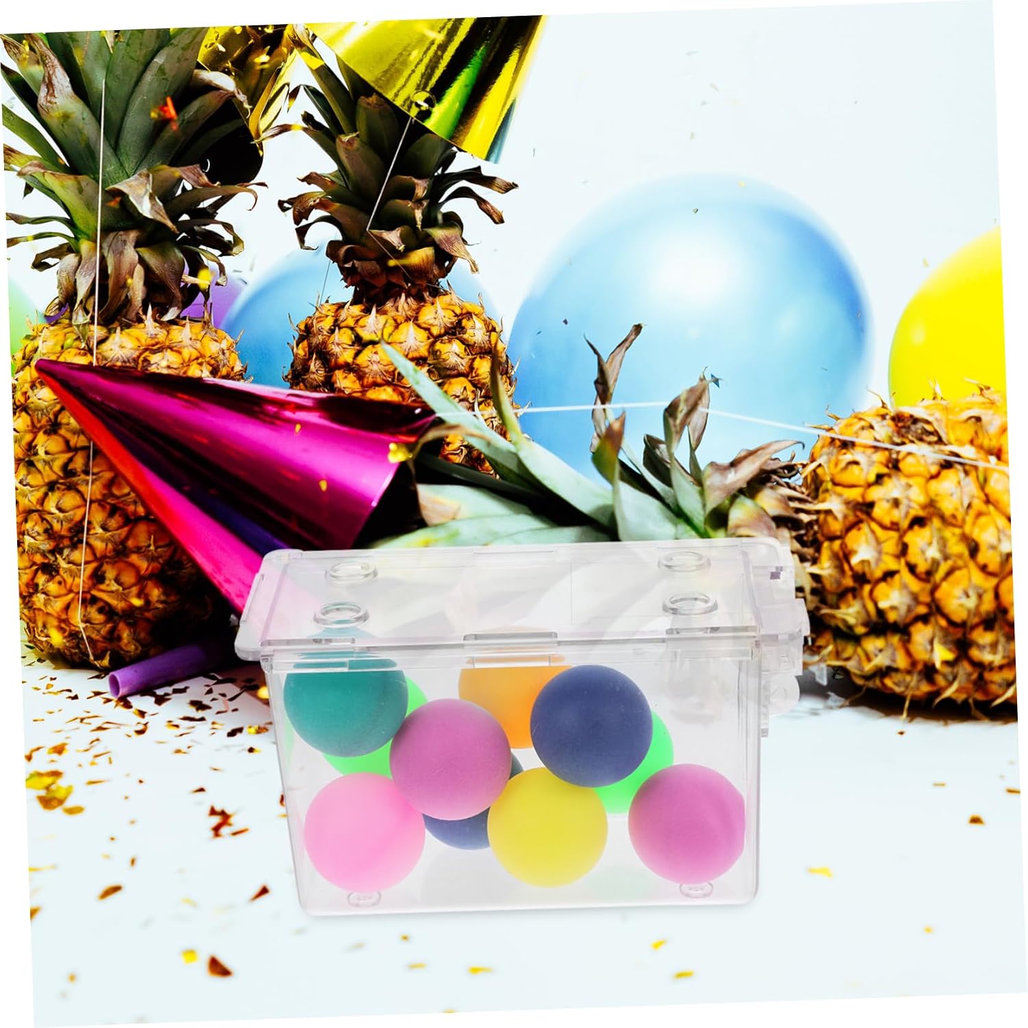 Plastic Storage Box for Desk Organization Versatile Sundry Holder for Tea Bags Sugar Packs and Accessories and Scratch Resistant Design for Home