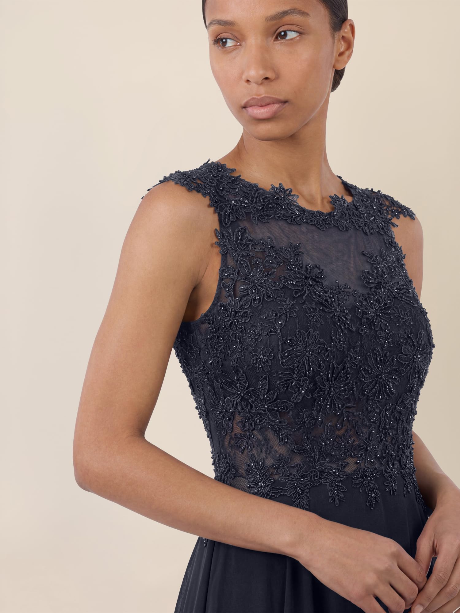 APART Fashion Damen Abendkleid Kleid