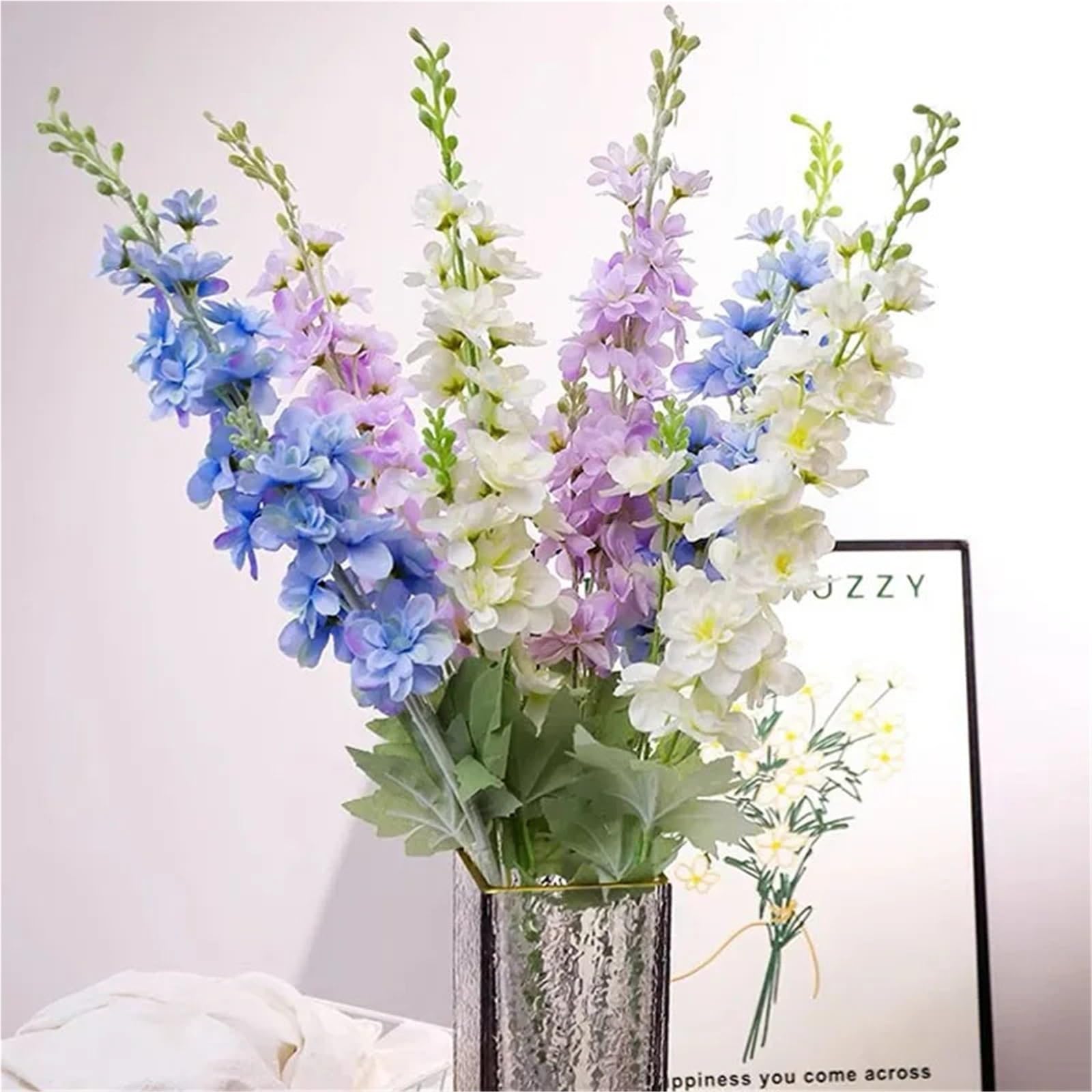 Künstliche Delphinium Künstliche Beflockung von Delphinium