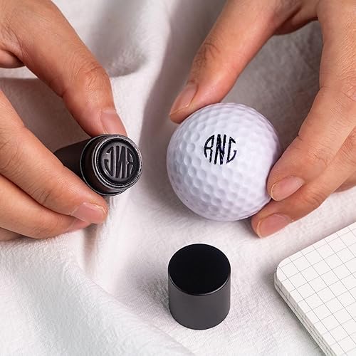 Miniatura 5 de STAMTECH Sello de pelota de golf personalizado añade un toque personal a tu juego de golf con sello de pelota de golf reutilizable personalizado con