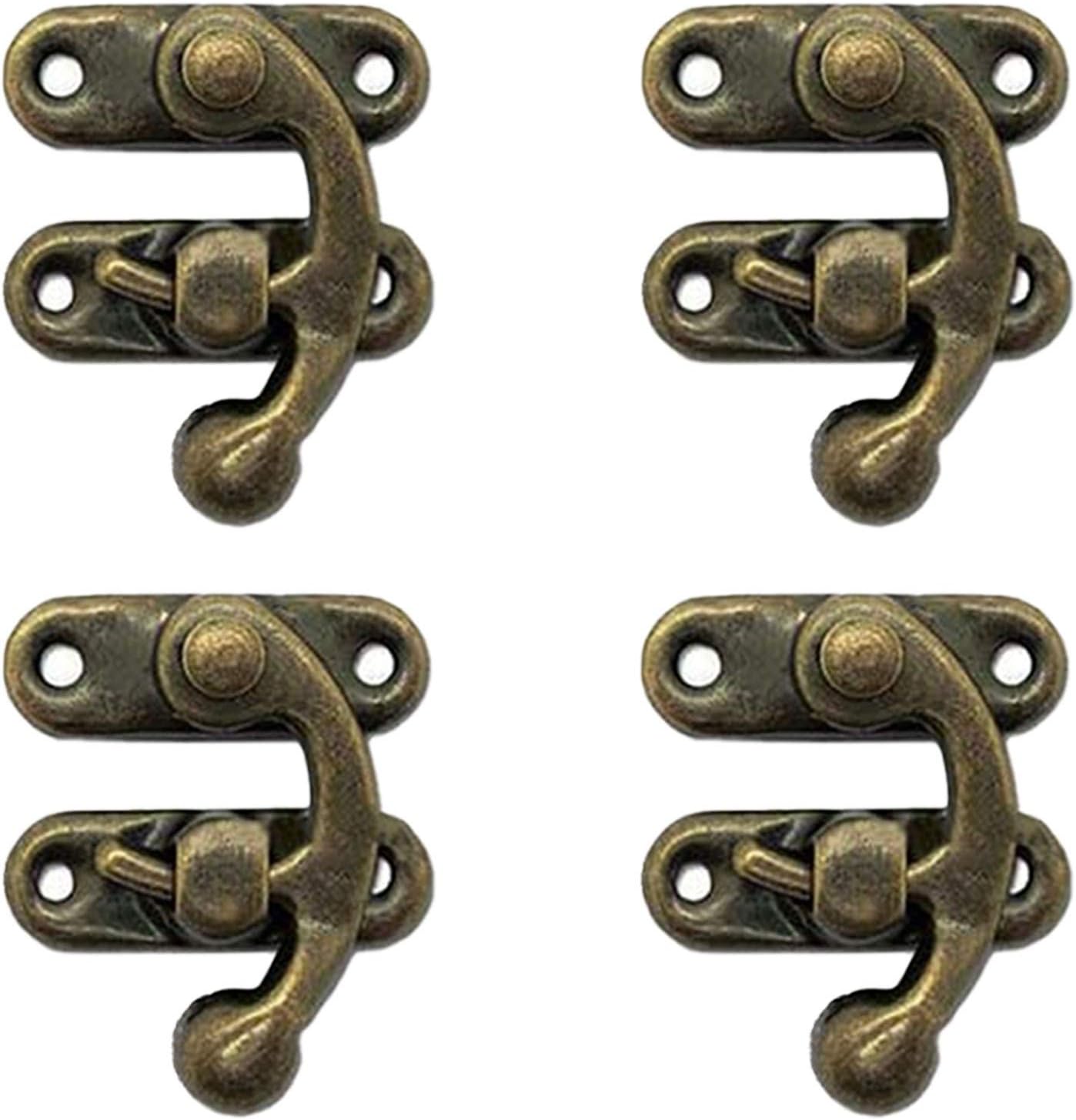 Right Latch Hook Vintage Style Toggle Hasp Lock Latch Hasp Horn Lock