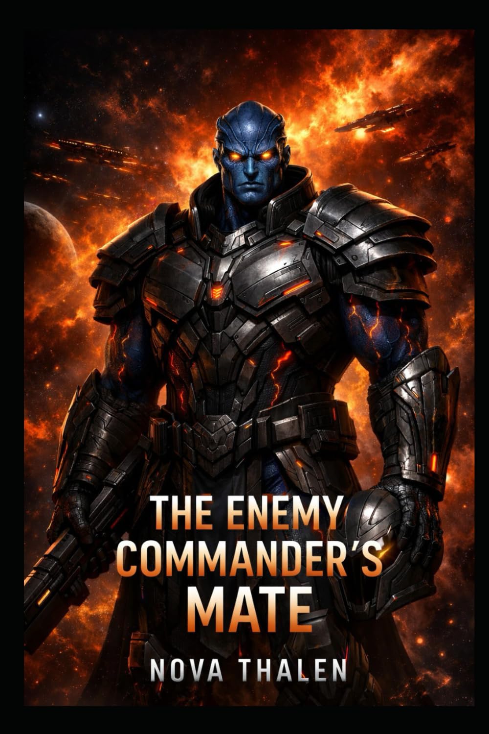 The Enemy Commanders Mate | Book 6 of 9 in The Starlit Mates Universe | Alien Romance: A Fated Mates Sci-Fi Romance of War and Desire