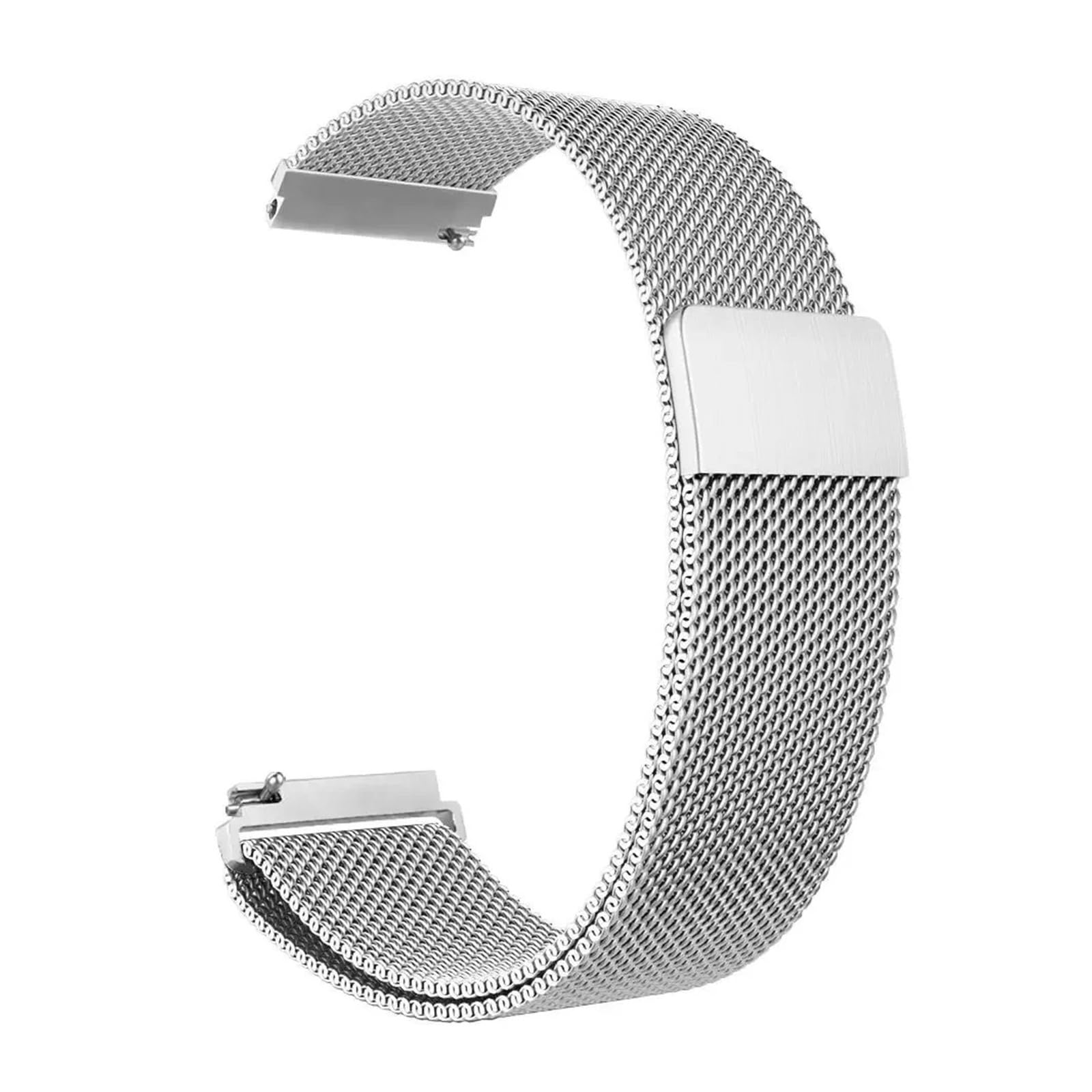 Bracelet magnétique en acier inoxydable avec boucle milanaise 20/22 mm pour Samsung Galaxy Watch 7 6 5 4 40 mm 44 mm Gear pour S3 Huawei GT4 GT3