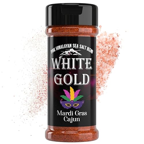White Gold Cajun Seasoning - Cajun Spice with Pink Himalayan