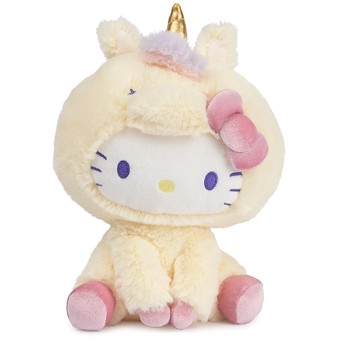 GUND Hello Kitty独角兽毛绒玩具