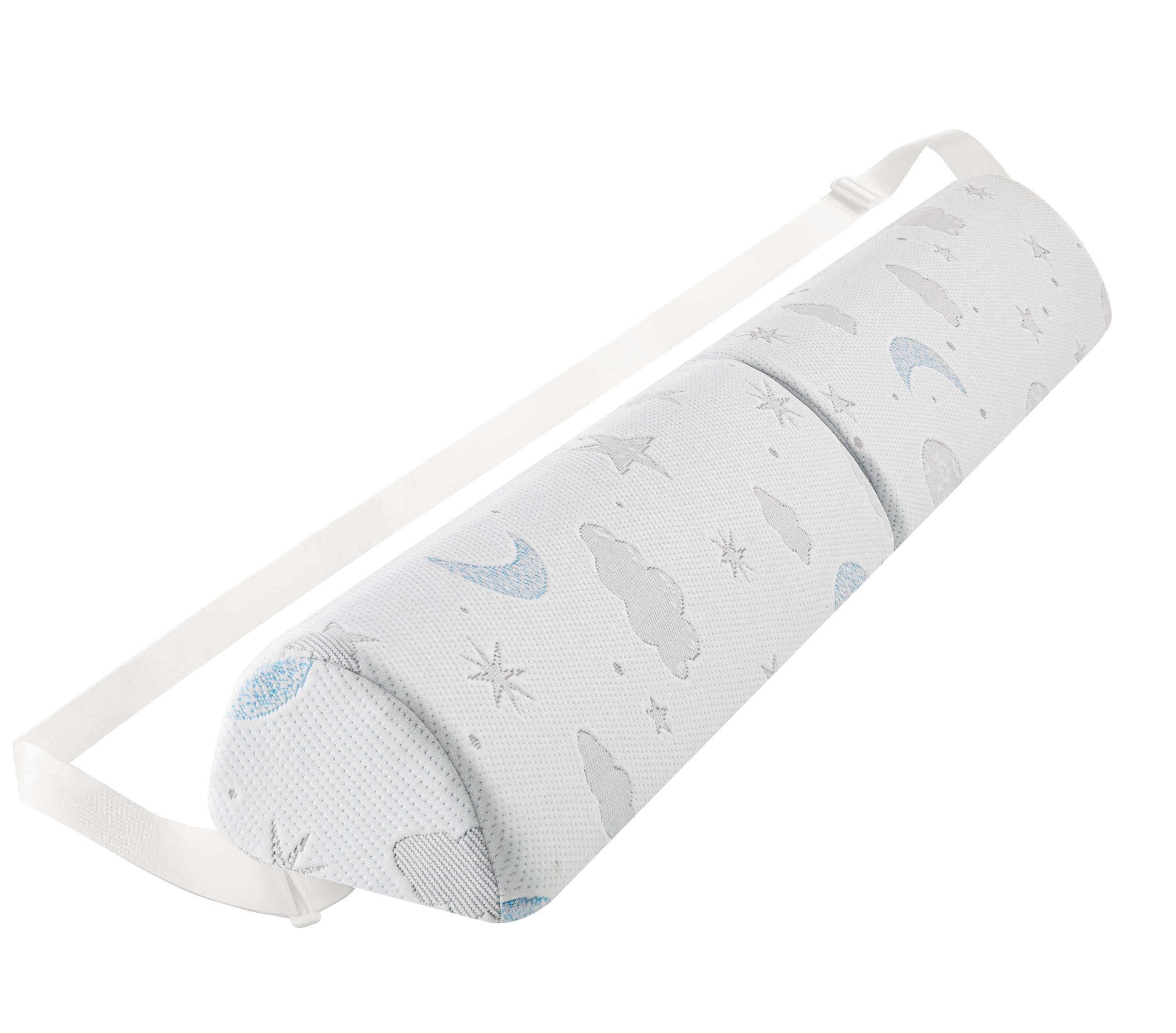 Kohentact Bed Rail Bumpers for Toddlers - Foam Guard with Adjustable Safety Straps & Non-Slip Grip, Breathable Air Layer Cover, Waterproof & Washable Bed Safety Rail for Kids, Children and Seniors