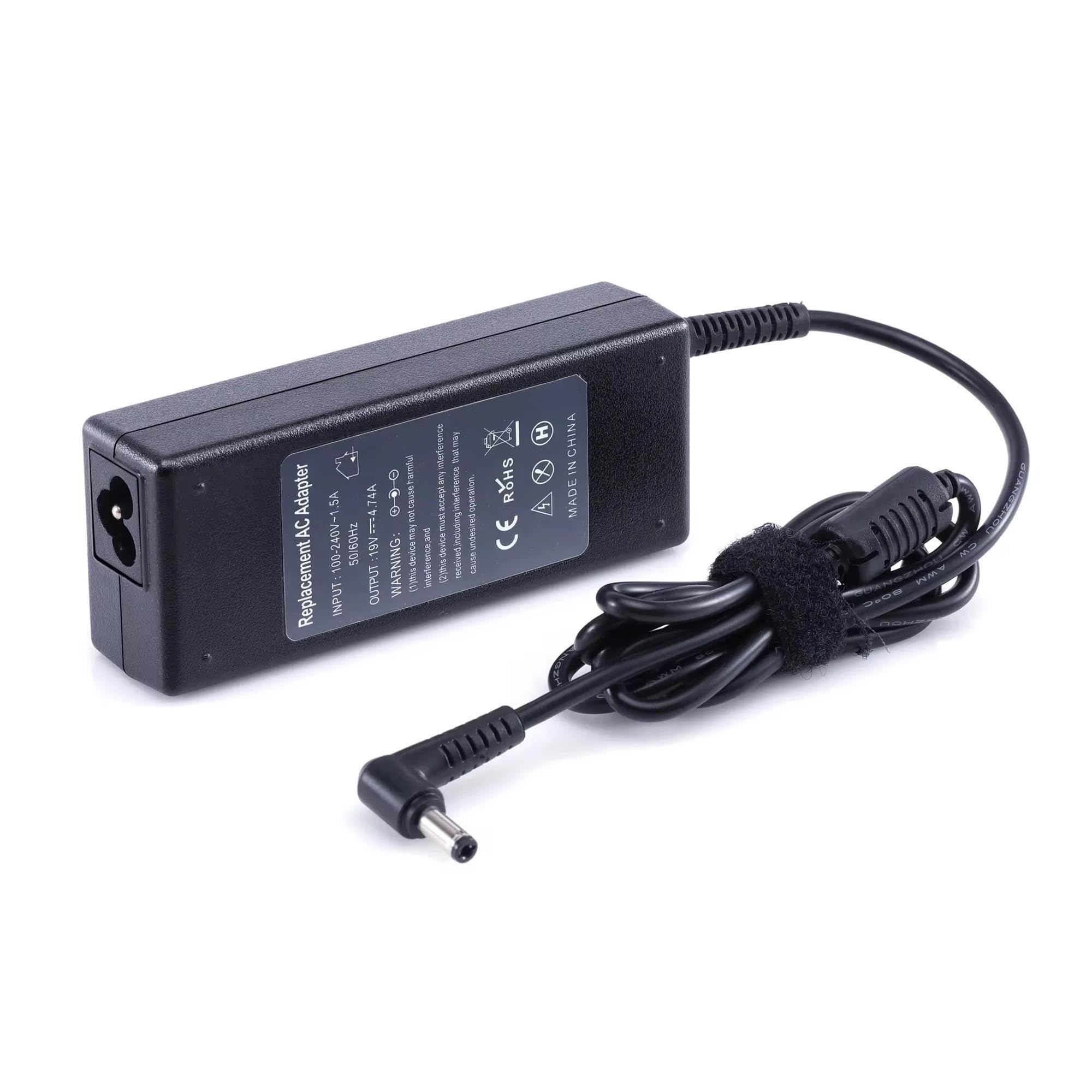 Cargador De Vuelta De 19V 4.74A 90W 5,5 * 2,5 Mm, Compatible con ASUS, Compatible con Toshiba, Compatible con Lenovo, Adaptador A46C X43B A8J K52 U1 U3 S5 W3 W7 Z3 Notebook(and UK)