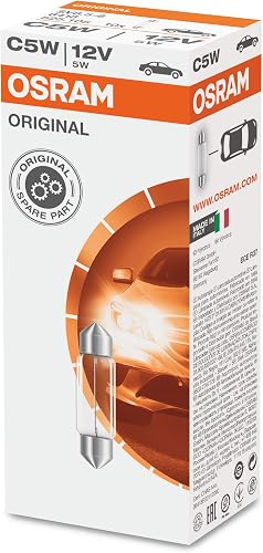 Osram Lámpara Auxiliar 6418 Lámpara Original Sv8, 5-8 12V 5W