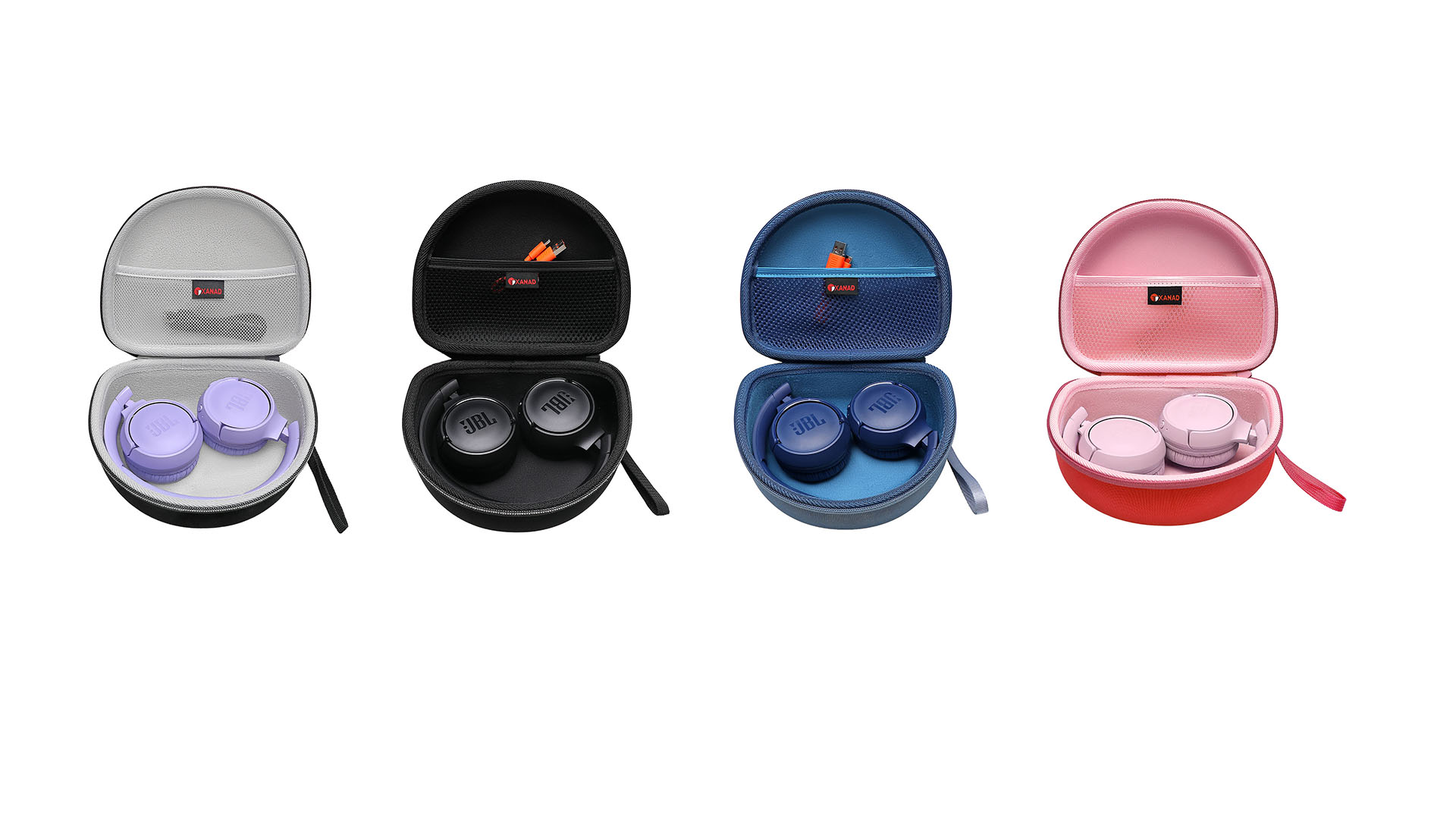 Geekria-Étui De Téléphone Pour JBL TUNE 760NC, Tune 720BT, TUNE 710BT, Coque Rigide De Remplacement, Sac De Transport Avec Rangement Pour Câble