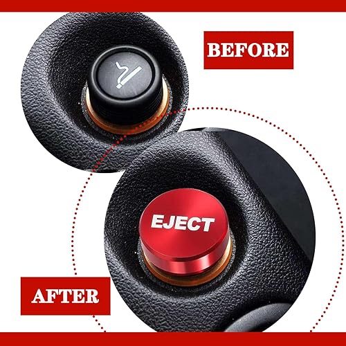 Miniatura 4 de 2 fundas de enchufe para encendedor de cigarrillos de automóvil, 1.08 pulgadas, repuesto de cubierta de encendedor de cigarrillos de metal,