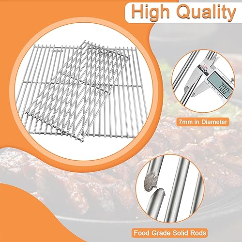 Miniatura 5 de Rejillas de parrilla para piezas de repuesto KitchenAid 720-0787D 720-0953 3 quemadores 720-0953A 730-0953, rejillas de cocción para Kitchen Aid