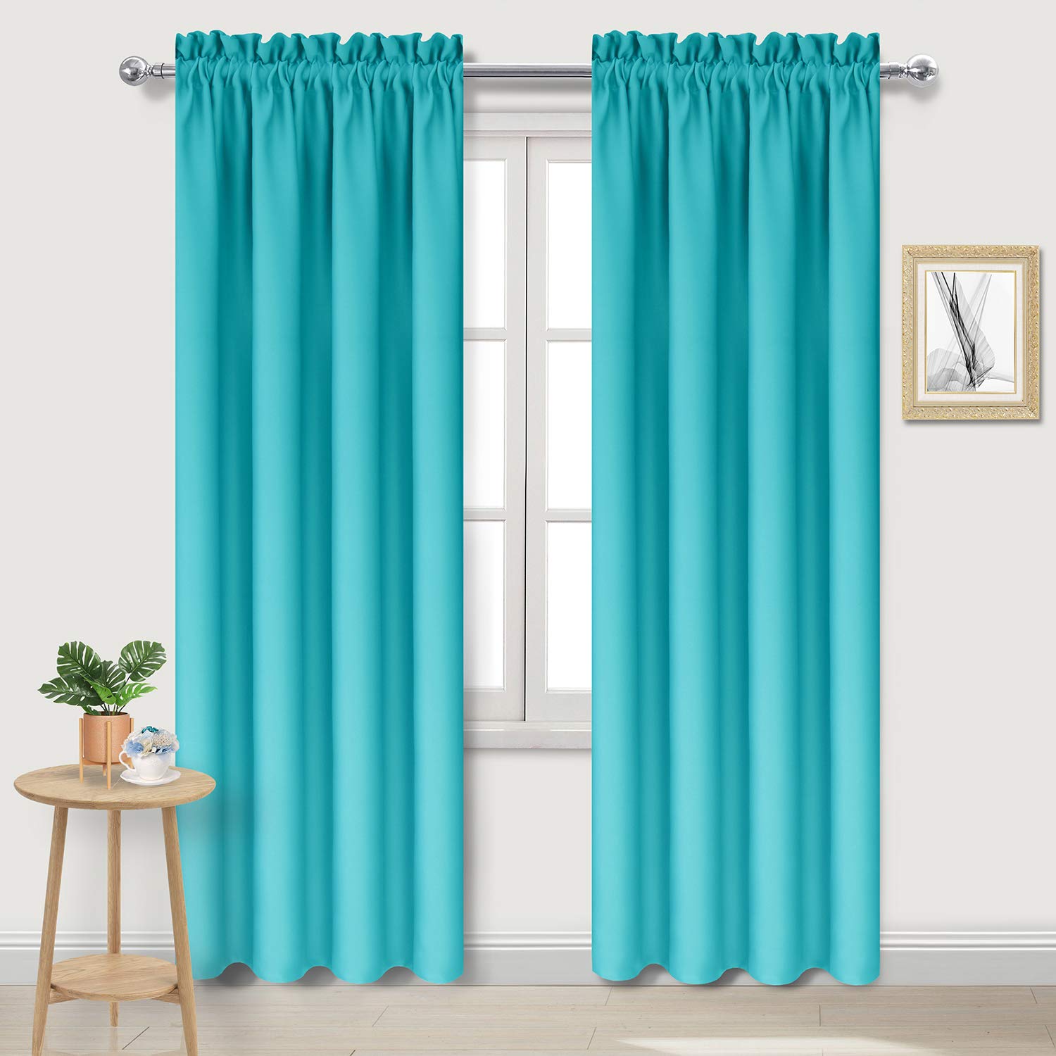 Buy DWCN Blackout Curtains for Bedroom Thermal Insulated Room