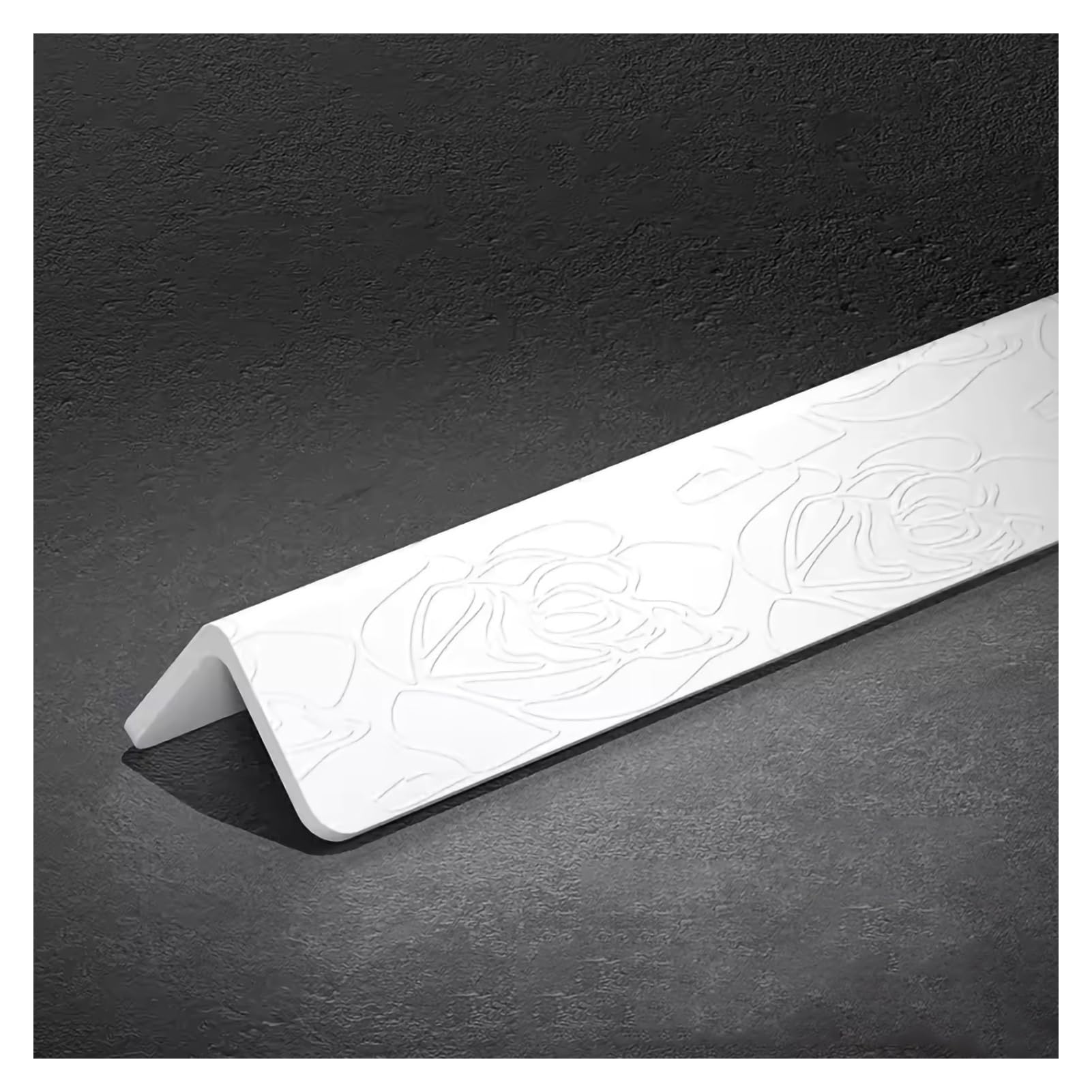 Wall Corner Guard Edge Protector, 1.4 Inches Wide Self-adhesive Corner Protector Corner Protector Wall Decoration With Adhesive(Style 1,L 2.4m/7.8ft)