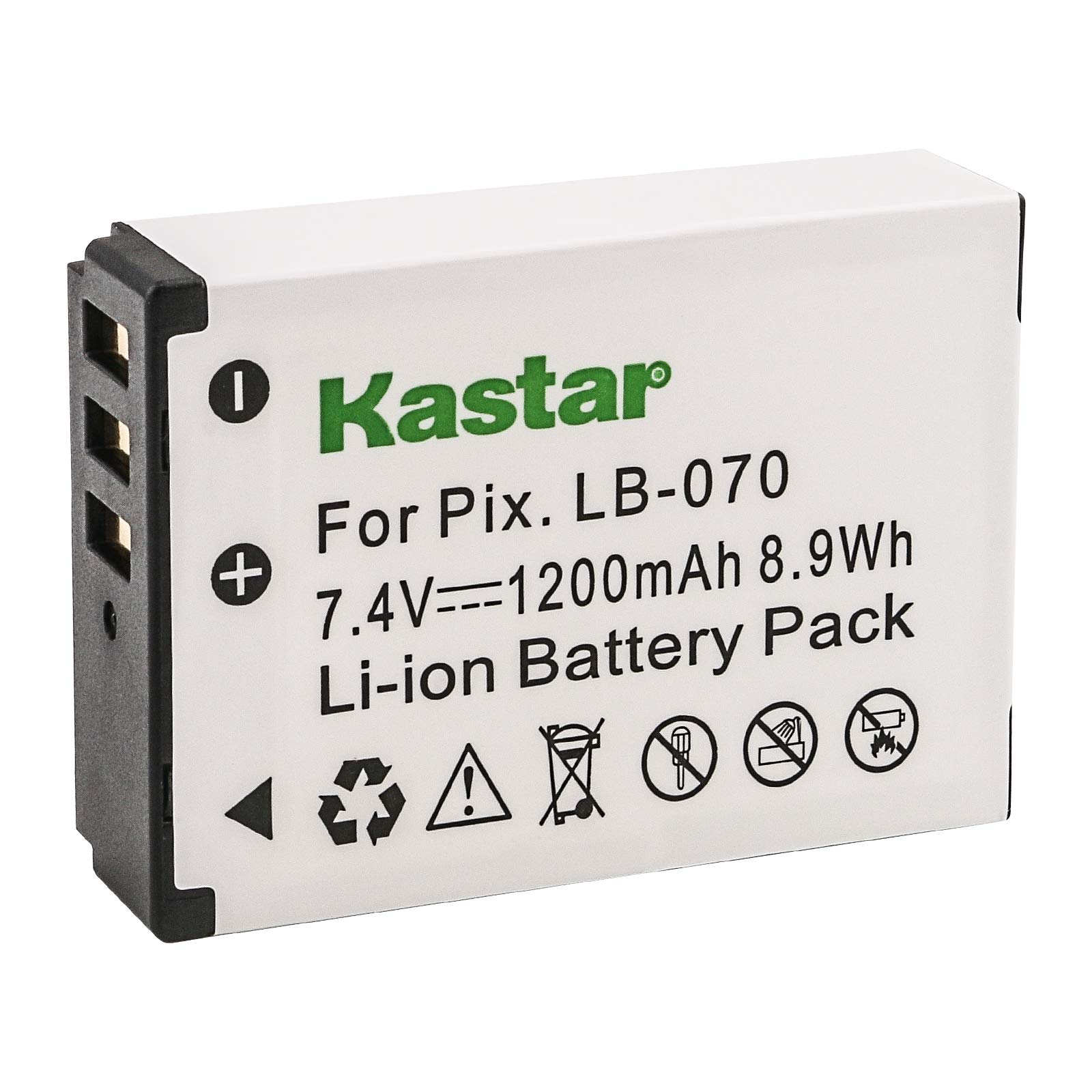 Amazon.com : Kastar Replacement Battery Pack for Pixpro LB-070