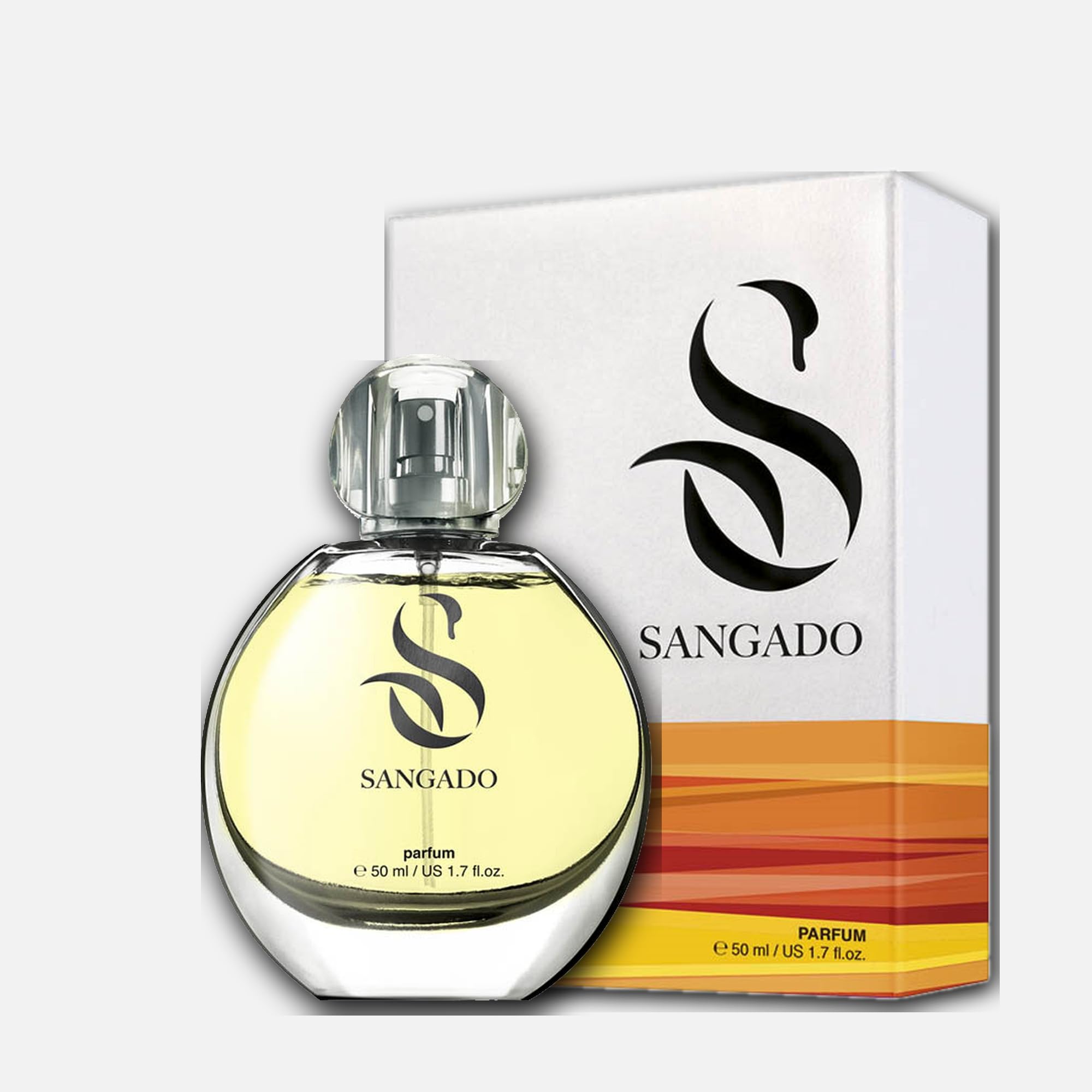 SANGADO Gelsomino Profumo Per Donne, Lunga Durata 8-10 Ore, Fragranza Lussuosa, Floreale, Preziose Essenze Francesi, Extra-concentrato (parfum), Un Grande Regalo Per Donne, 50 ml