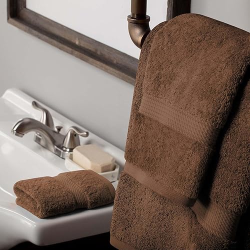 Vista 344 de SUPERIOR - Juego de toallas de algodón egipcio de 28.22 oz/m², incluye 2 toallas de baño, 2 toallas de mano, 2 toallas para la cara, artículos