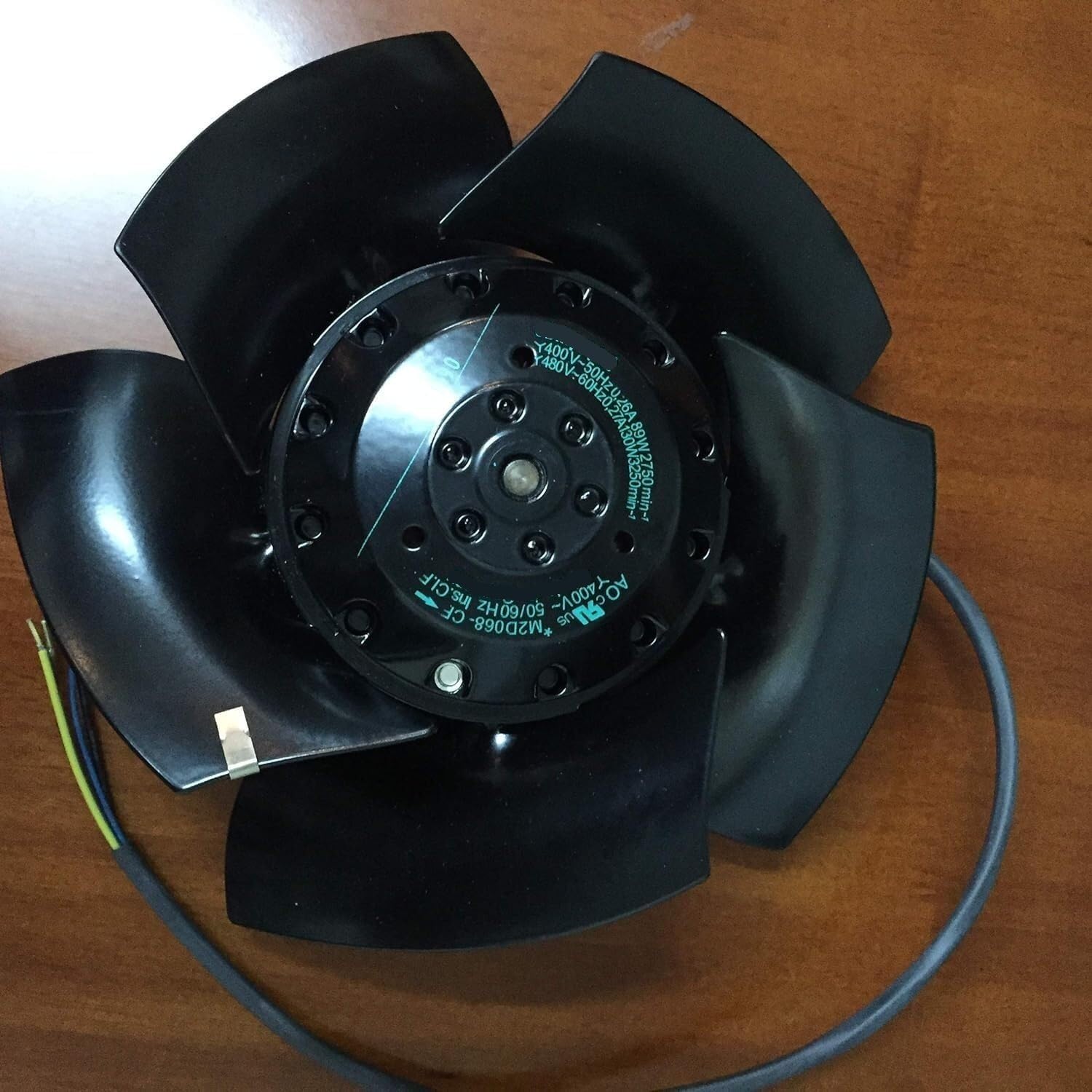 Ventilador axial alto rendimiento ZKTDJ Papst M2D068-CF 400V 89W con 1 año garantía