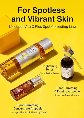 Miniatura 7 de MISSHA Vita C Tone Up - Almohadillas de tóner en ampollas (80 almohadillas), almohadillas exfoliantes, almohadillas de tratamiento de manchas con