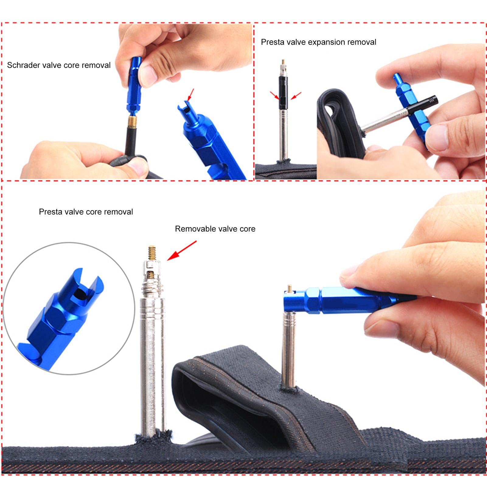 Seringue de Mastic de Vélo Tubeless,Kit de Seringues Vélo,Injecteur Sealant Tubeless Et Outil de Retrait de Valve Presta,Kit de Montage Tubeless avec Bande Vélo pour Réparation De Pneus À Vélo Seringue de Mastic de Vélo Tubeless,Kit de Seringues Vélo,Injecteur Sealant Tubeless Et Outil de Retrait de Valve Presta,Kit de Montage Tubeless avec Bande Vélo pour Réparation De Pneus À Vélo