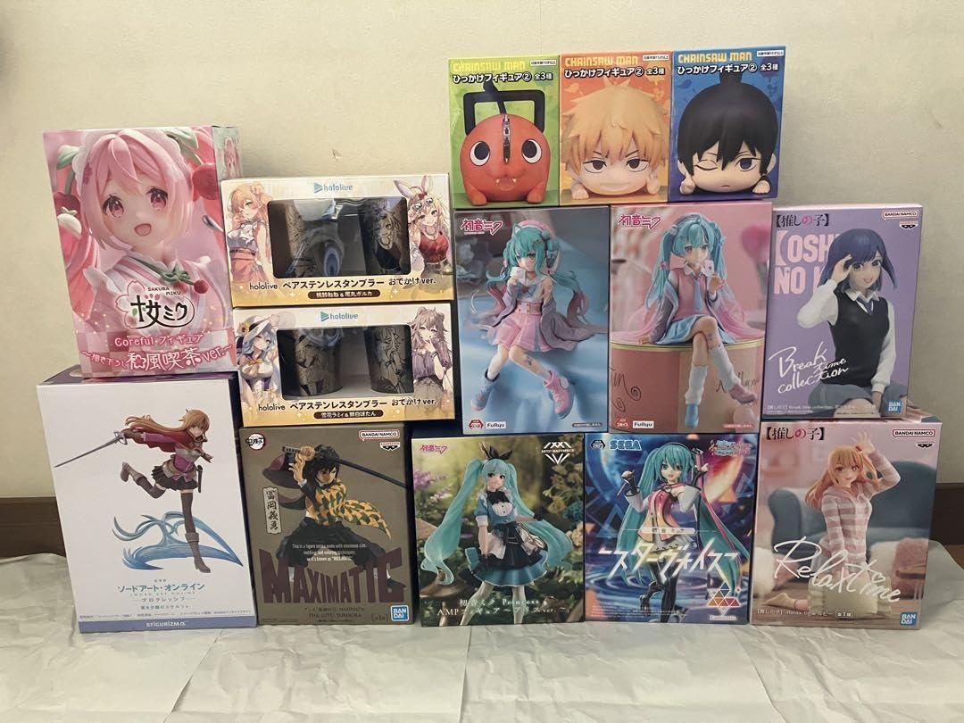 Amazon.co.jp: プライズフィギュア まとめ売り 12点 J : おもちゃ
