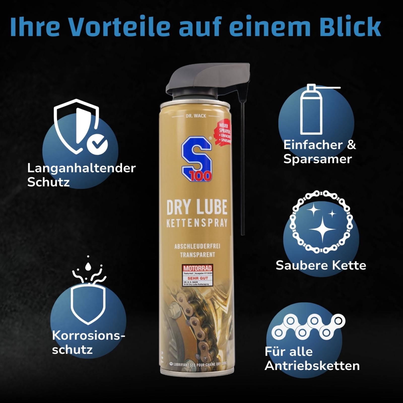 kettenspr Dry Lube S100