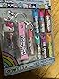 Townley Girl Hello Kitty and Friends 7 Pack Lip Balm with Keychain, Plant Based Lip Balm for Girls Kids, by Townley Girl