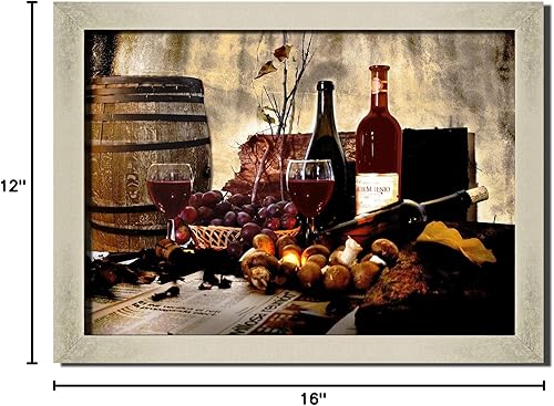 Miniatura 8 de Vino tinto barril pared arte decoración cuadro pintura cartel impresión sobre paneles de lona piezas  cocina tema decoración pared pared pared pared