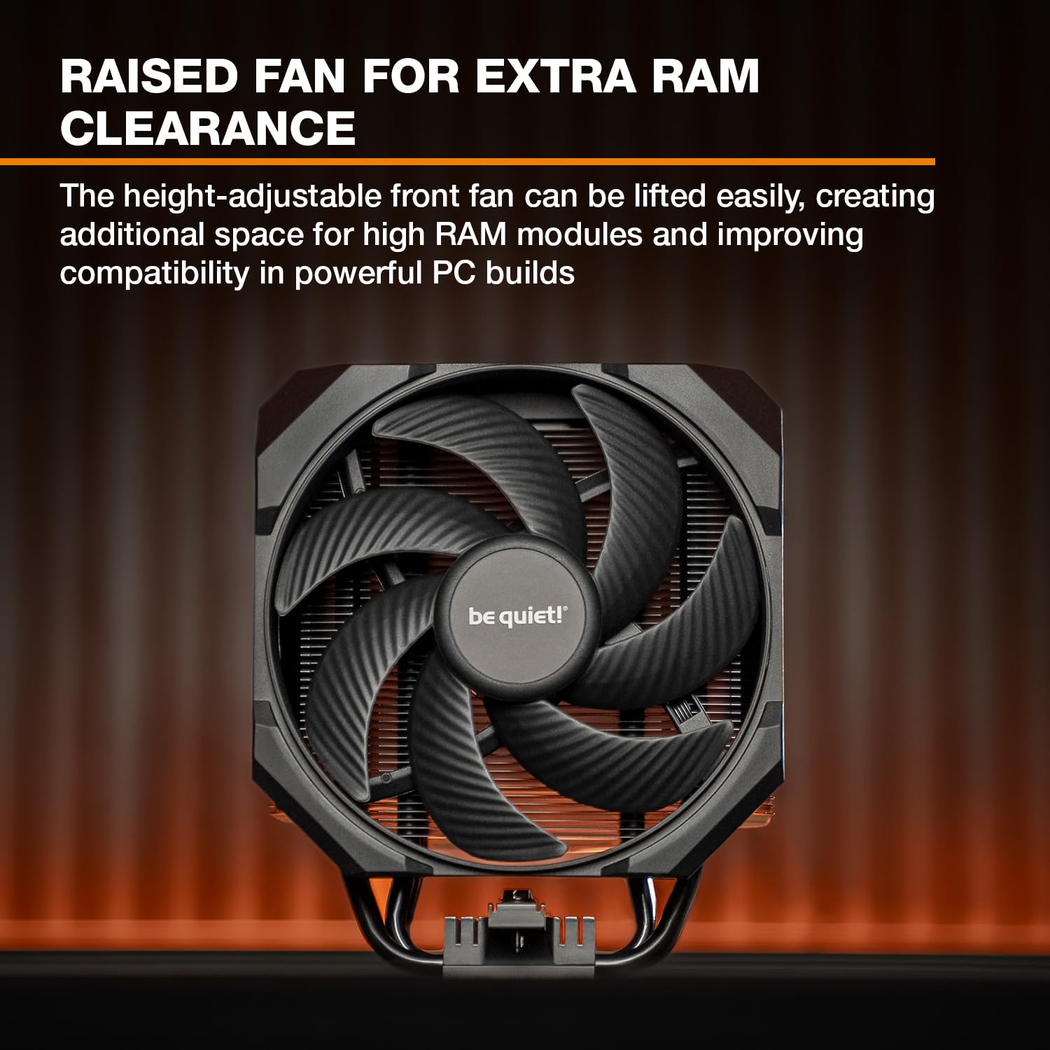 be quiet! Dark Rock Pro 6 chłodzenie powietrzne, wysoka wydajność chłodzenia CPU, tryb cichy pół-pasywny, 7 wysokowydajne heatpipes, 2 prawie bezgłośne wentylatory Silent Wings PWM, łatwa instalacja