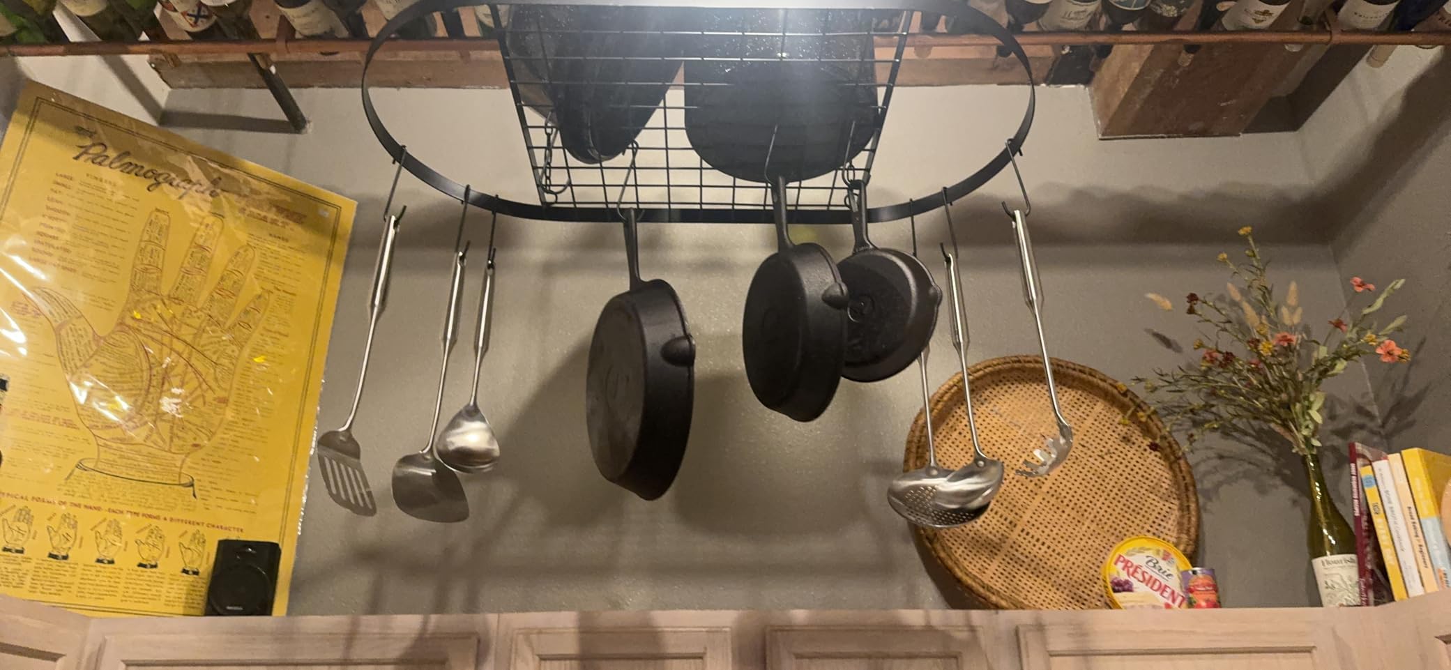 Juego de 6 utensilios de cocina de acero inoxidable, metal 304, aptos para lavavajillas, ergonómicos y cómodos, juego de cucharón de sopa, cuchara y espumadera