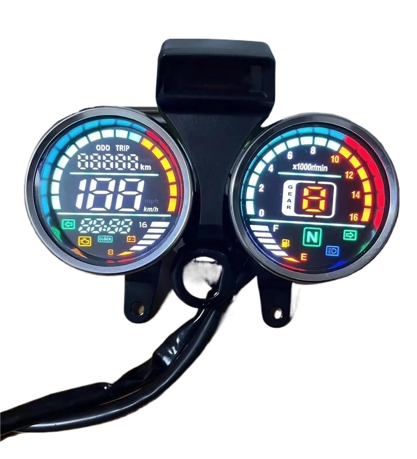Salpicadero Instrumento Conjunto Medidor Digital Para Suzuki GN 125
