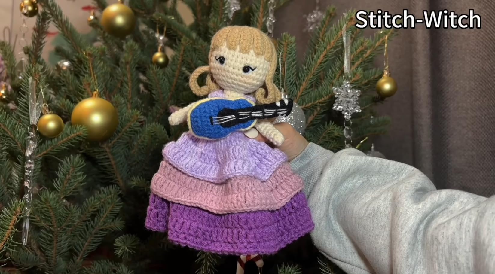 Amazon.com: Stitch-Witch Artisanal Handmade Crochet Finished Collectible Figurines, Super Star in Purple Ball Gown Ballgown : Home & Kitchen Amazon.com: Stitch-Witch Artisanal Handmade Crochet Finished Collectible Figurines, Super Star in Purple Ball Gown Ballgown : Home & Kitchen