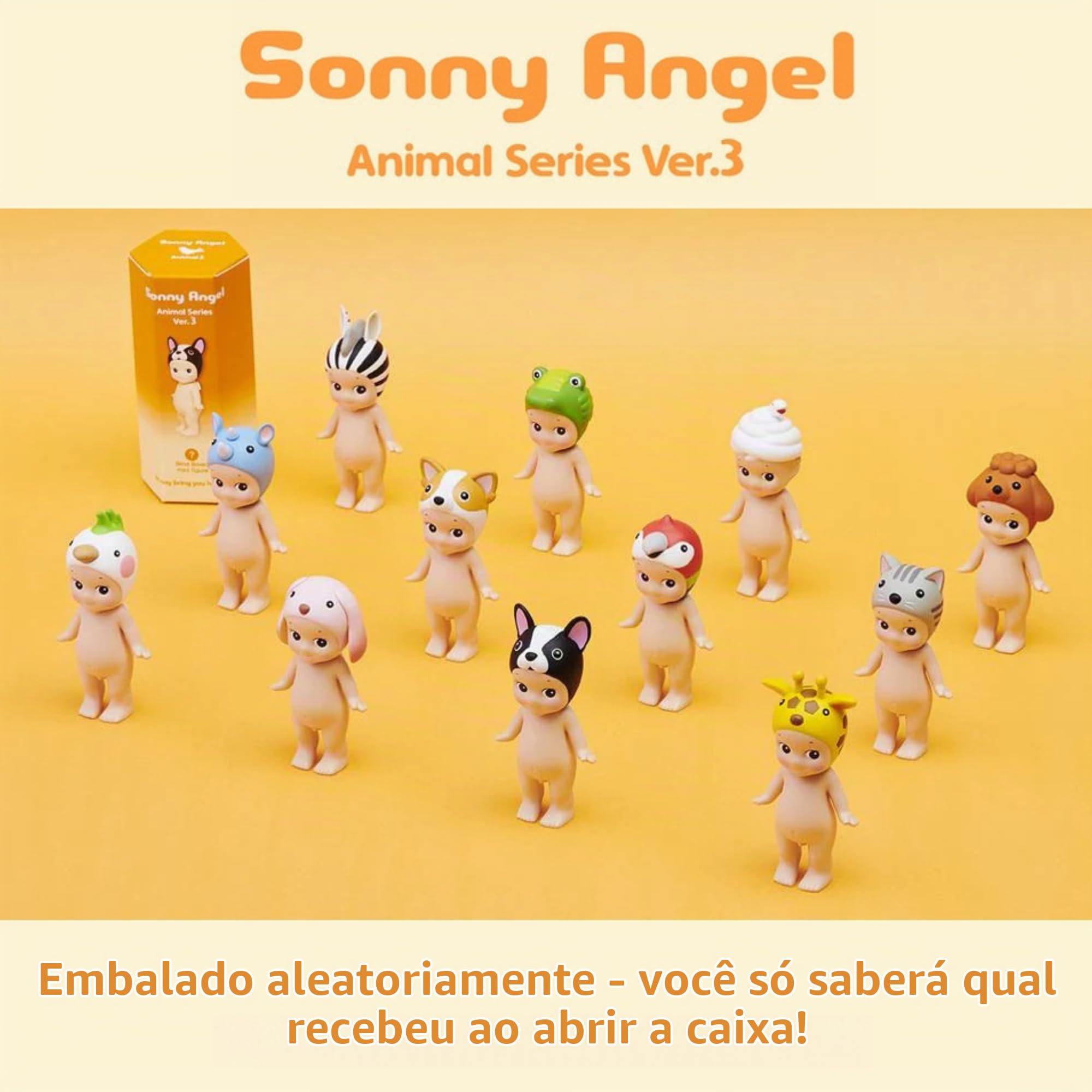 SONNY ANGEL SERIE ANIMAL 3 : Amazon.com.br: Brinquedos e Jogos