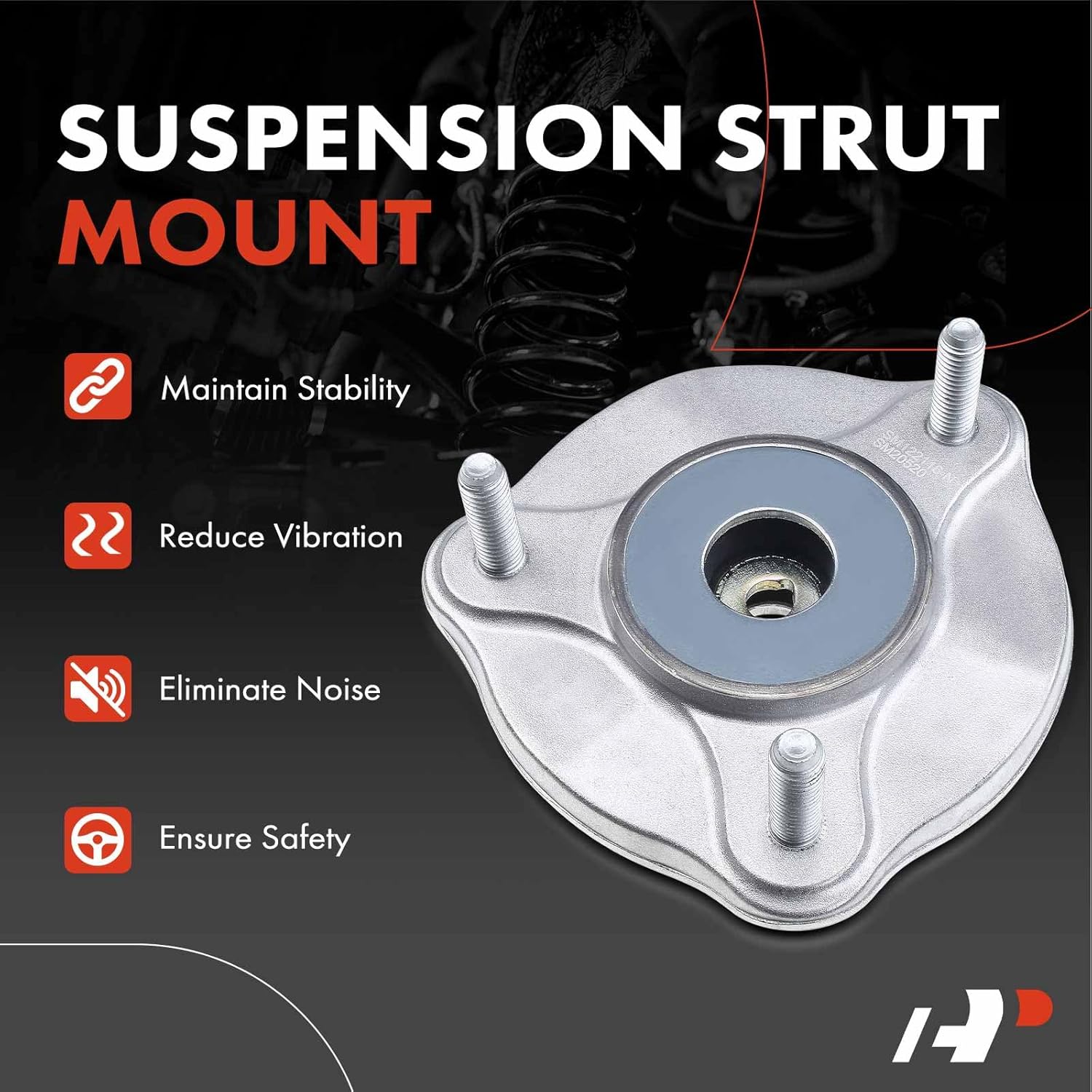 A-Premium Front Left or Right Suspension Strut Mount Compatible with Mercedes-Benz C205 W205 W213 C238 X253 C253 C257 Series - C300 C350e C400 C63 AMG E300 E400 E450 GLC300 GLC350e CLS450, 2015-2019