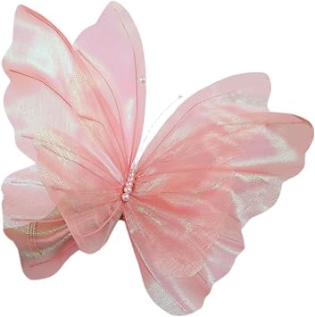 Realistic Butterflies Artificial Butterflies 20inch Large Silk Butterflies for Wedding DIY Decorative Butterflies for Crafts for Photography Butterfly Decorations, Style1