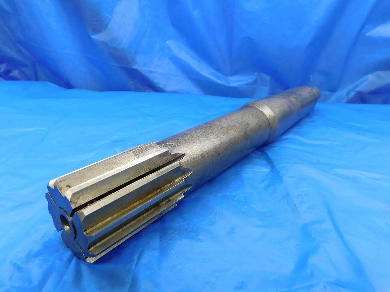 Morse 1 3/4" OD HSS Machine Expansion Reamer MT5 Shank 12 FL 1.7500 ONSIZE - CB0386XLR